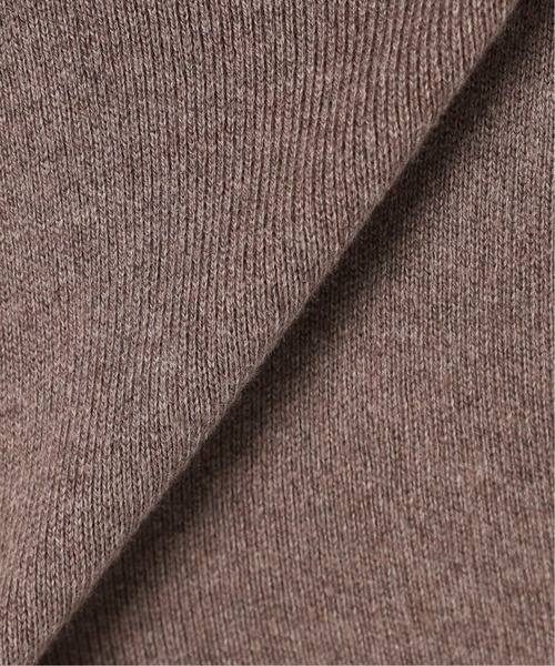 417 EDIFICE（フォーワンセブンエディフィス）の「◆コットンカシミヤ スムースVネックニット（ニット/セーター・メンズ・グレー/ブラウン/ベージュ・SMALL/MEDIUM/LARGE）」の7枚目の写真
