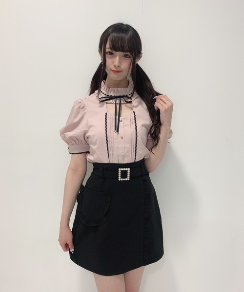 Honey Cinnamon（ハニーシナモン）の「フリルチョーカートップス