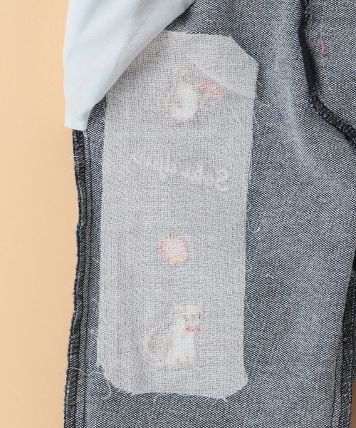 kladskap(クレードスコープ)の「動物刺しゅうロング丈テーパードパンツ(その他パンツ・キッズ・ネイビー・100cm/110cm/120cm/90cm)」の10枚目の写真
