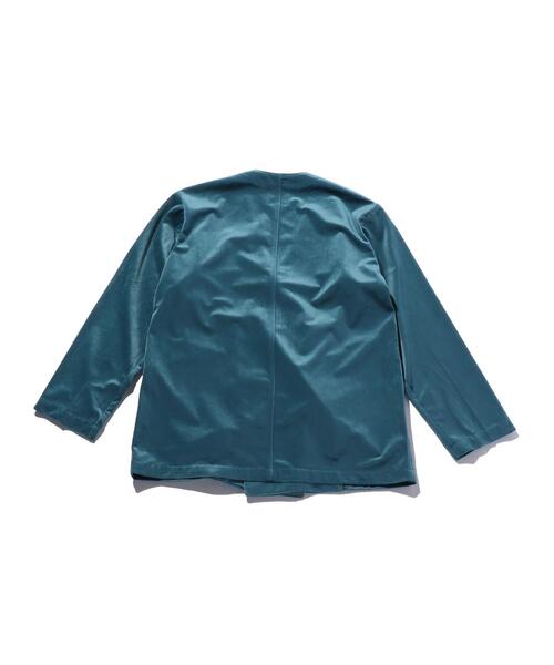 ATHA(アタ)の「<ATHA> VELVET NOCOLLOR JKT/ノーカラージャケット(ノーカラージャケット・メンズ・ロイヤルブルー・FREE)」の5枚目の写真