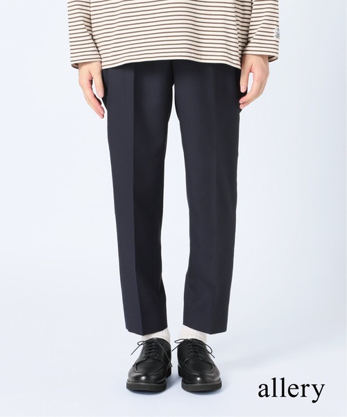 417 EDIFICE SELECT（フォーワンセブンエディフィスセレクト）の「【allery / アレリ―】 slacks slim / スラックス スリム（スラックス・メンズ・グレー/ブラウン/ネイビー・SMALL/MEDIUM/LARGE/X-LARGE）」の15枚目の写真