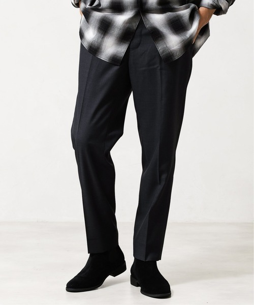 417 EDIFICE SELECT（フォーワンセブンエディフィスセレクト）の「【allery / アレリ―】 slacks slim / スラックス スリム（スラックス・メンズ・グレー/ブラウン/ネイビー・SMALL/MEDIUM/LARGE/X-LARGE）」の12枚目の写真