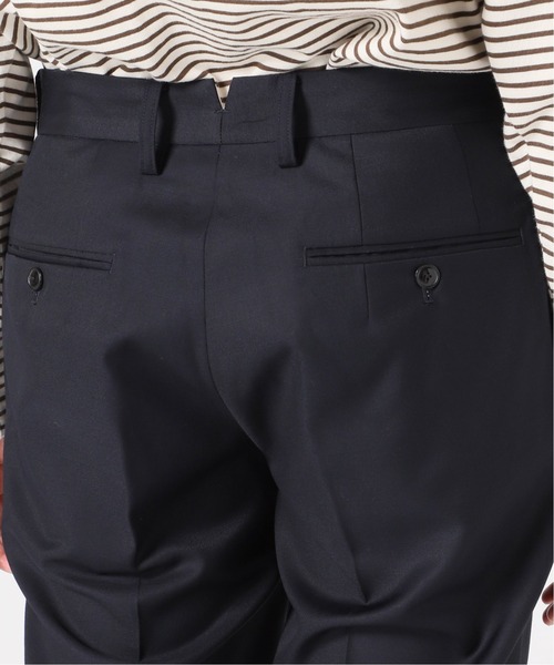 417 EDIFICE SELECT（フォーワンセブンエディフィスセレクト）の「【allery / アレリ―】 slacks slim / スラックス スリム（スラックス・メンズ・グレー/ブラウン/ネイビー・SMALL/MEDIUM/LARGE/X-LARGE）」の10枚目の写真