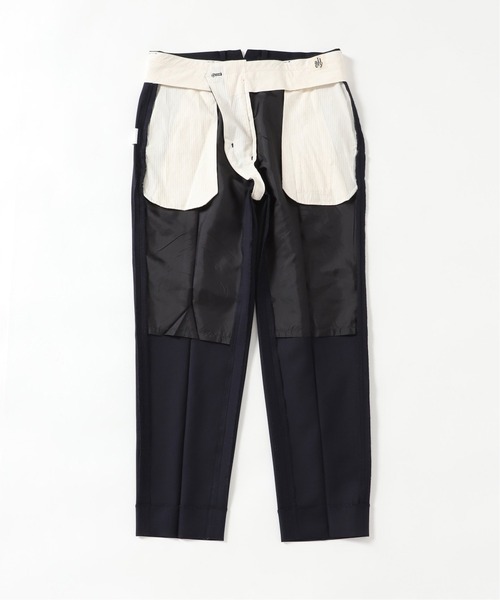 417 EDIFICE SELECT（フォーワンセブンエディフィスセレクト）の「【allery / アレリ―】 slacks slim / スラックス スリム（スラックス・メンズ・グレー/ブラウン/ネイビー・SMALL/MEDIUM/LARGE/X-LARGE）」の14枚目の写真