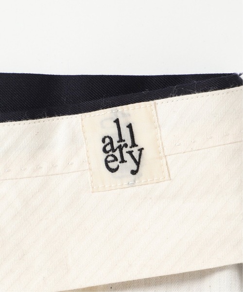 417 EDIFICE SELECT（フォーワンセブンエディフィスセレクト）の「【allery / アレリ―】 slacks slim / スラックス スリム（スラックス・メンズ・グレー/ブラウン/ネイビー・SMALL/MEDIUM/LARGE/X-LARGE）」の11枚目の写真