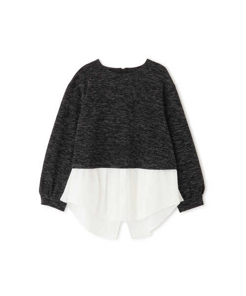 BOSCH（ボッシュ）の「◆ツィードドッキングカットソー（Tシャツ/カットソー・レディース・ブラック/ネイビー・38）」の16枚目の写真