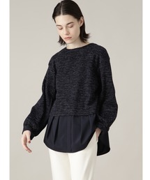 BOSCH（ボッシュ）の「◆ツィードドッキングカットソー（Tシャツ/カットソー）」