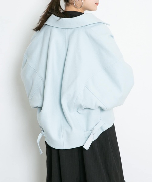 KBF（ケイビーエフ）の「オーバーアームコート（その他アウター・レディース・ベージュ/ネイビー/ブルー系その他・ONE）」の8枚目の写真