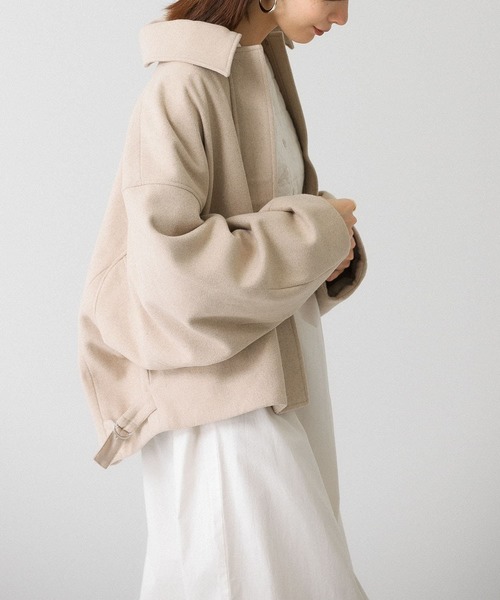 KBF（ケイビーエフ）の「オーバーアームコート（その他アウター・レディース・ベージュ/ネイビー/ブルー系その他・ONE）」の9枚目の写真