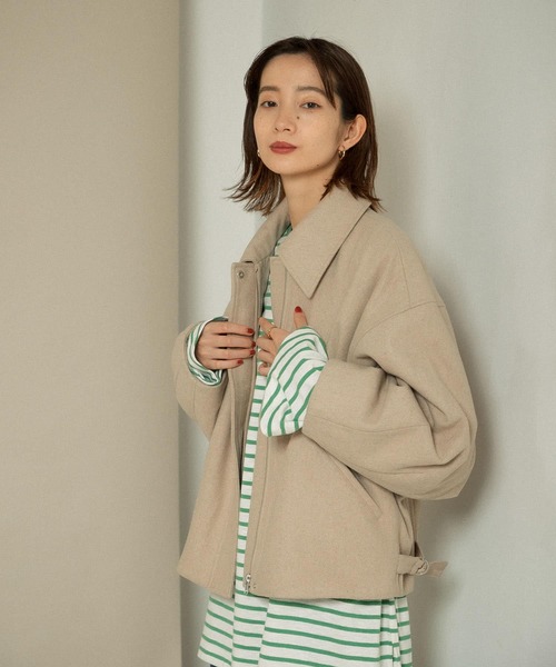 KBF（ケイビーエフ）の「オーバーアームコート（その他アウター・レディース・ベージュ/ネイビー/ブルー系その他・ONE）」の21枚目の写真