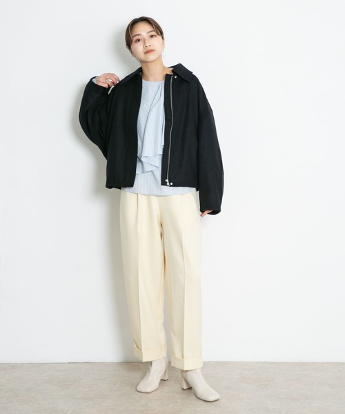 KBF（ケイビーエフ）の「オーバーアームコート（その他アウター・レディース・ベージュ/ネイビー/ブルー系その他・ONE）」の22枚目の写真