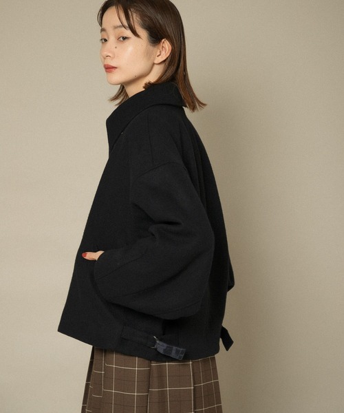 KBF（ケイビーエフ）の「オーバーアームコート（その他アウター・レディース・ベージュ/ネイビー/ブルー系その他・ONE）」の11枚目の写真