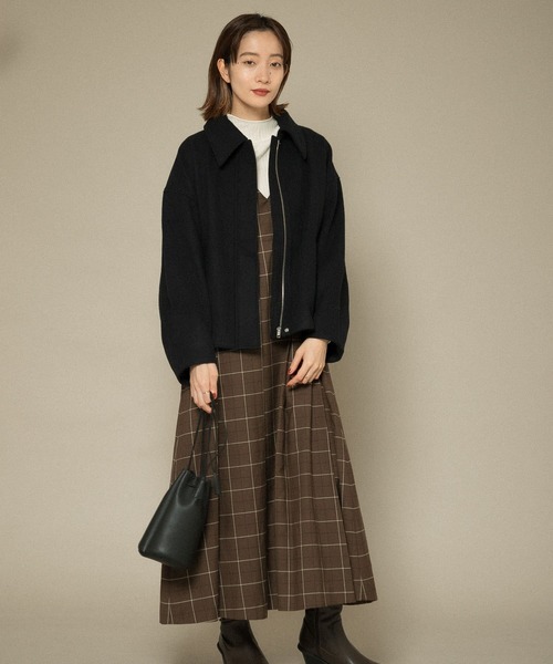 KBF（ケイビーエフ）の「オーバーアームコート（その他アウター・レディース・ベージュ/ネイビー/ブルー系その他・ONE）」の7枚目の写真