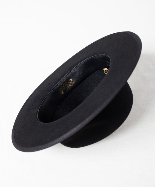 RACAL（ラカル）の「Fedora Hat / フェドラハット（ハット・メンズ・ベージュ/ブラック・LARGE/MEDIUM）」の21枚目の写真