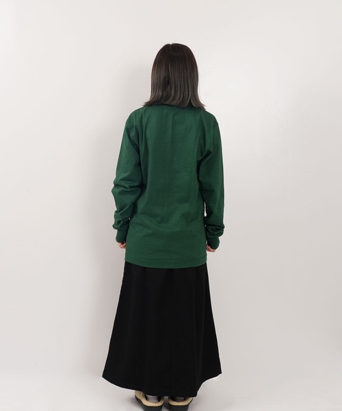 CAMBER(キャンバー)の「306 Max Weight MOCK TURTLE(Tシャツ/カットソー・レディース・ロイヤルブルー/ホワイト/ダークグリーン/グレー/ゴールド/ナチュラル/ブラック/ネイビー/レッド/オレンジ/バーガンディー・M/S/L/XL)」の16枚目の写真