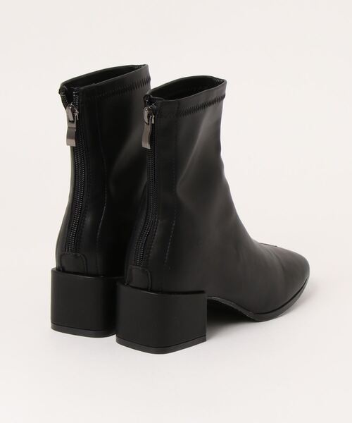 aimoha（アイモハ）の「フェイクレザーブーツ（ブーツ・レディース・ブラック/チョコ/ベージュ・22.5cm/24.5cm/23.5cm/24.0cm/23.0cm）」の4枚目の写真