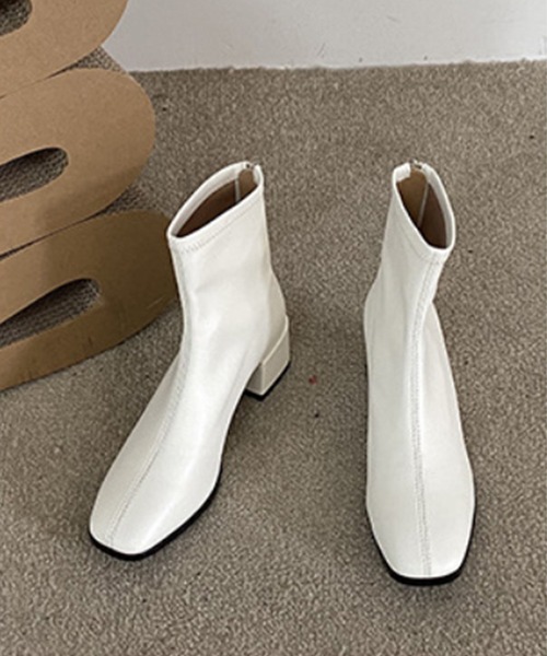 aimoha（アイモハ）の「フェイクレザーブーツ（ブーツ・レディース・ブラック/チョコ/ベージュ・22.5cm/24.5cm/23.5cm/24.0cm/23.0cm）」の11枚目の写真