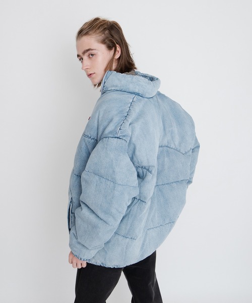 リーバイス ライトブルーダウンジャケット XL Levi's（リーバイス）の「Levi's/リーバイス ダウンジャケット