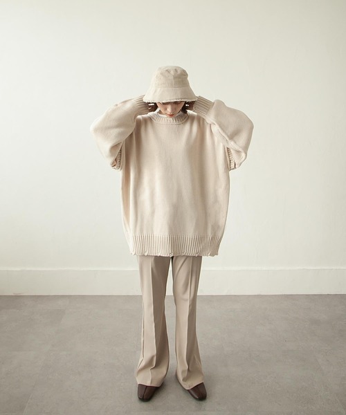 Chillfar（チルファー）の「フリンジコーデュロイバケットハット（ハット・レディース・モカ/ブラック/ベージュ・FREE）」の6枚目の写真