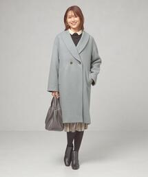 closet story | <closet story(クローゼットストーリー)>ジャージーメルトン ショールカラー コート(その他アウター)