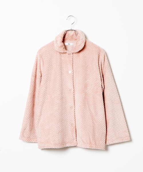 WEGO(ウィゴー)の「WEGO/fluffy room wear(ルームウェア/パジャマ・レディース・オフホワイト/グレー/ピンク/ベージュ・FREE)」の5枚目の写真