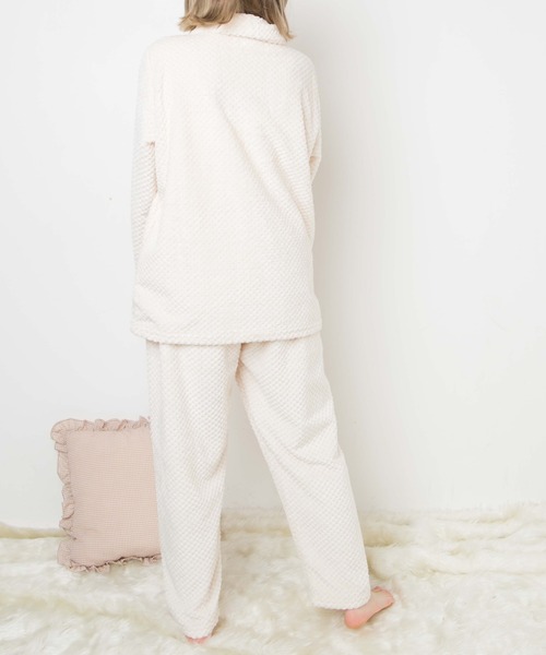 WEGO(ウィゴー)の「WEGO/fluffy room wear(ルームウェア/パジャマ・レディース・オフホワイト/グレー/ピンク/ベージュ・FREE)」の16枚目の写真