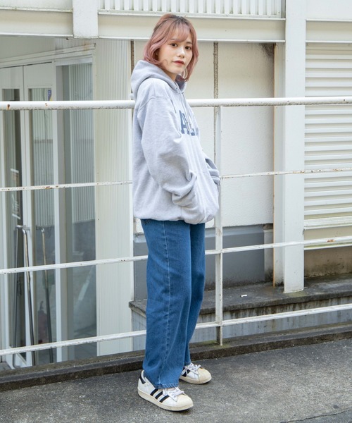 DuKKah(デュカ)の「Dukkah/【低身長向け】ストレートデニムパンツ(デニムパンツ・レディース・インディゴブルー/ダークインディゴブルー・SMALL/X-SMALL)」の5枚目の写真