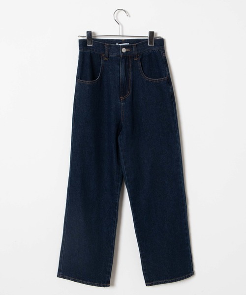DuKKah(デュカ)の「Dukkah/【低身長向け】ストレートデニムパンツ(デニムパンツ・レディース・インディゴブルー/ダークインディゴブルー・SMALL/X-SMALL)」の14枚目の写真