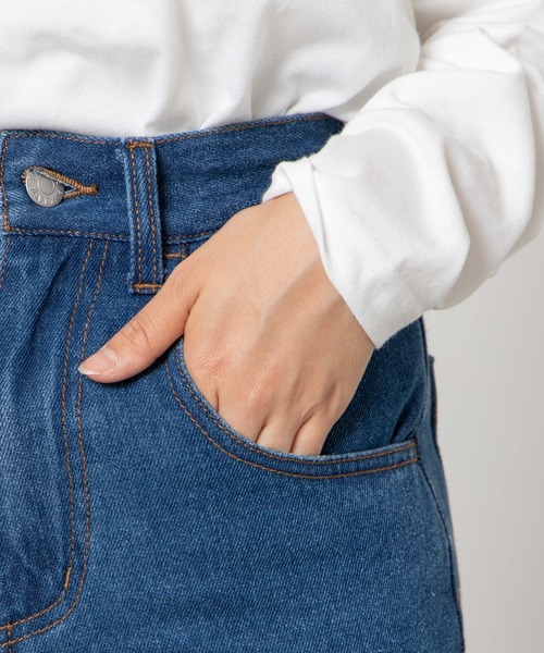 DuKKah(デュカ)の「Dukkah/【低身長向け】ストレートデニムパンツ(デニムパンツ・レディース・インディゴブルー/ダークインディゴブルー・SMALL/X-SMALL)」の17枚目の写真