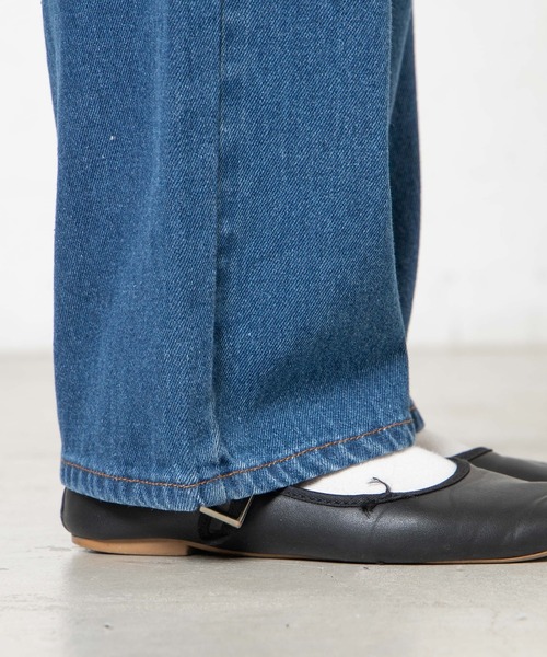 DuKKah(デュカ)の「Dukkah/【低身長向け】ストレートデニムパンツ(デニムパンツ・レディース・インディゴブルー/ダークインディゴブルー・SMALL/X-SMALL)」の21枚目の写真
