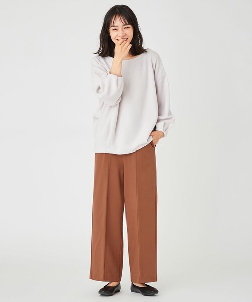 ANY（エニィ）の「any HEAT PANTS（その他パンツ・レディース・ブラック系/ブラウン系/ベージュ系/ライトオレンジ系/パープル系・1/2/3）」の11枚目の写真