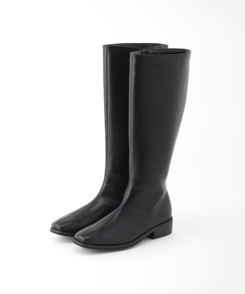 Simplicite（サンプリシテ）の「ロングブーツ◆（その他シューズ・レディース・ブラック/ブラウン・MEDIUM/LARGE）」の8枚目の写真