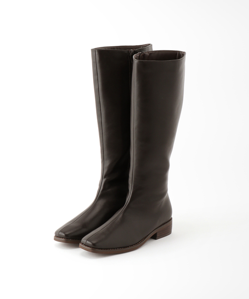 Simplicite（サンプリシテ）の「ロングブーツ◆（その他シューズ・レディース・ブラック/ブラウン・MEDIUM/LARGE）」の9枚目の写真
