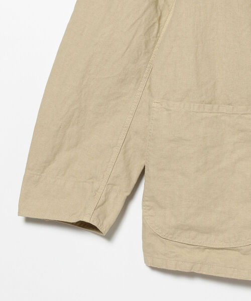 ジャケット・アウター orSlow TAILORED COLLAR WORKJACKET orSlow（オアスロウ）の「orSlow / COTTON LINEN TAILORED COLLAR WORK