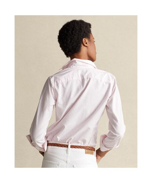 POLO RALPH LAUREN（ポロ ラルフ ローレン）の「クラシック フィット オックスフォード シャツ（シャツ/ブラウス・レディース・ホワイト・8/6/2/10/0/4/12）」の4枚目の写真