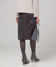 closet story | ＜closet story＞プリント コーデュロイ タイトスカート -ウォッシャブル-(スカート)