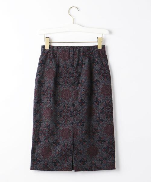 closet story（クローゼットストーリー）の「＜closet story＞プリント コーデュロイ タイトスカート -ウォッシャブル-（スカート・レディース・レッド/マスタード・FREE）」の13枚目の写真