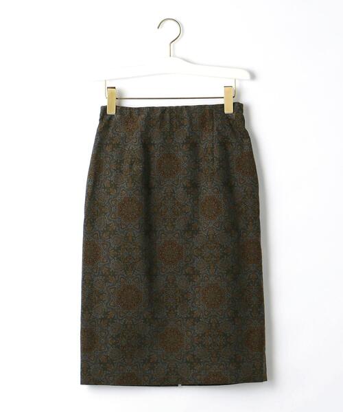 closet story（クローゼットストーリー）の「＜closet story＞プリント コーデュロイ タイトスカート -ウォッシャブル-（スカート・レディース・レッド/マスタード・FREE）」の14枚目の写真