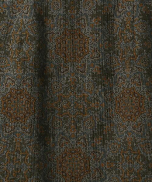 closet story（クローゼットストーリー）の「＜closet story＞プリント コーデュロイ タイトスカート -ウォッシャブル-（スカート・レディース・レッド/マスタード・FREE）」の22枚目の写真