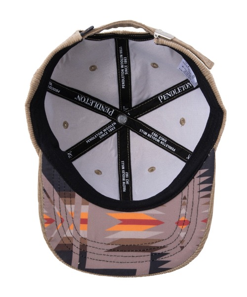 PENDLETON(ペンドルトン)の「コーディロイ6パネルキャップ(キャップ・メンズ・ダークブラウン/ブラウン/カーキ・FREE)」の17枚目の写真