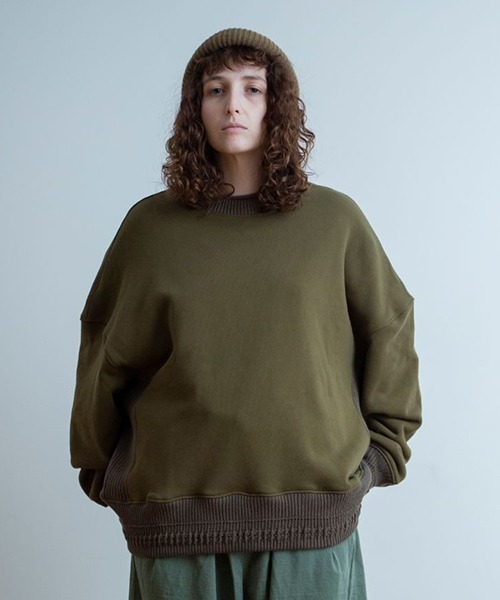 Universal Style Wear(ユニバーサルスタイルウェア)の「Universal Style Wear ヘビーウェイト ビッグ ドルマン クルーネック(スウェット・メンズ・カーキ/グレー/ブラック/ホワイト・LARGE/X-LARGE/MEDIUM)」の4枚目の写真