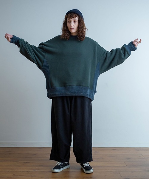 Universal Style Wear(ユニバーサルスタイルウェア)の「Universal Style Wear ヘビーウェイト ビッグ ドルマン クルーネック(スウェット・メンズ・カーキ/グレー/ブラック/ホワイト・LARGE/X-LARGE/MEDIUM)」の19枚目の写真
