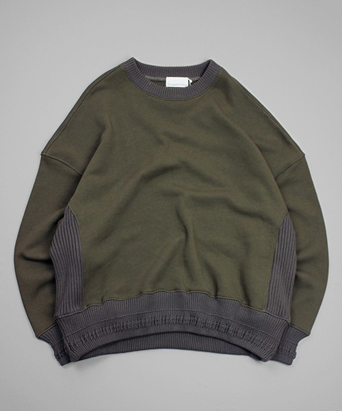 Universal Style Wear(ユニバーサルスタイルウェア)の「Universal Style Wear ヘビーウェイト ビッグ ドルマン クルーネック(スウェット・メンズ・カーキ/グレー/ブラック/ホワイト・LARGE/X-LARGE/MEDIUM)」の5枚目の写真