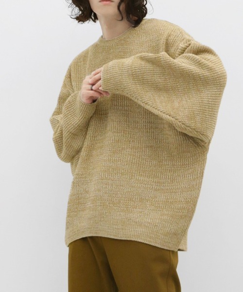 ミックスカラーニット