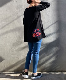 BEARDSLEY | 裾モール刺繍ニット(ニット/セーター)