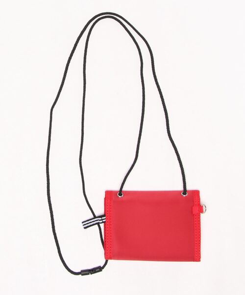 agnes b.(アニエスベー)の「GL11 E PORTEFEUILLE ロゴ刺繍 パスケース/財布(財布・キッズ・レッド・UNI)」の3枚目の写真