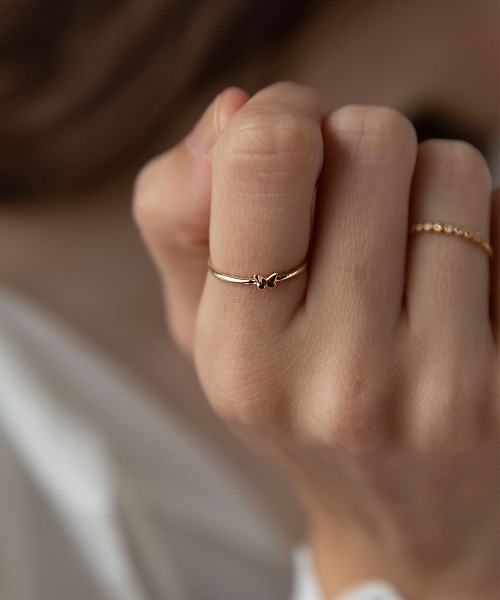 mangata(モンガータ)の「Psyche ring(リング・レディース・ゴールド・9号/11号)」の2枚目の写真