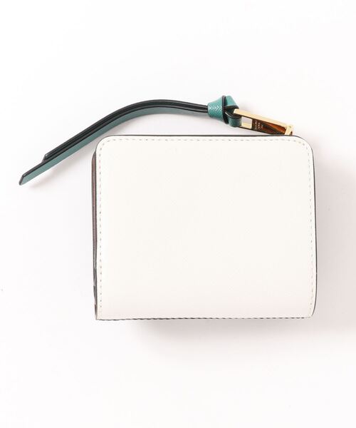 MARC JACOBS スナップショット コンパクトウォレット ホワイト THE SNAPSHOT COMPACT WALLET/ザ スナップショット コンパクト