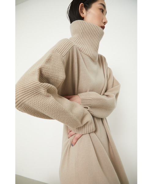 ワンピース RIM.ARK Pattern knitting long OP RIM.ARK（リムアーク）の「Pattern knitting long OP（ワンピース