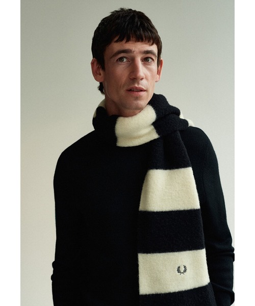 FRED PERRY フレッドペリー マフラー FRED PERRY フレッドペリー マフラー メンズ ブラックウォッチ